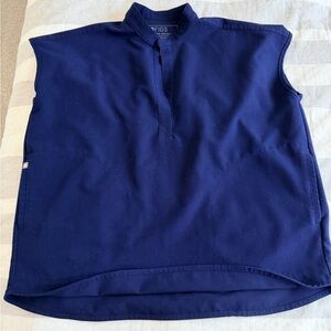 Fig Navy Blue Sleeveless Top